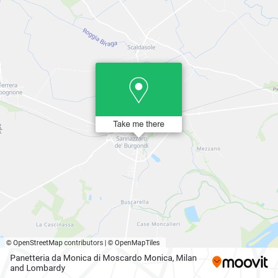 Panetteria da Monica di Moscardo Monica map