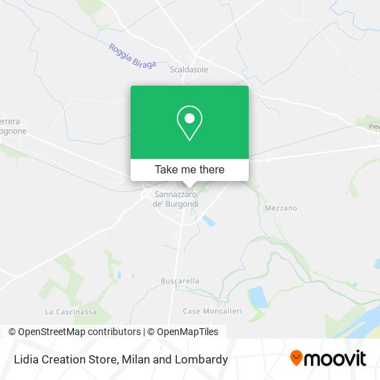 Lidia Creation Store map