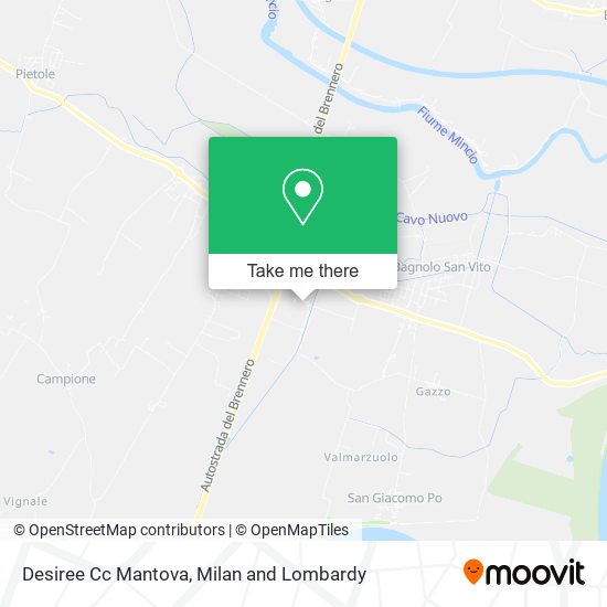 Desiree Cc Mantova map