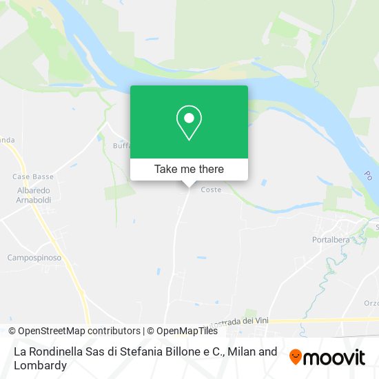 La Rondinella Sas di Stefania Billone e C. map