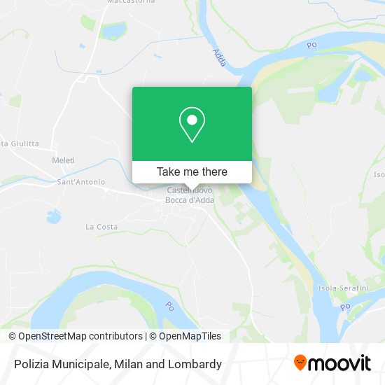 Polizia Municipale map
