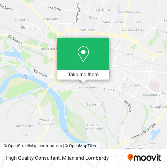 High Quality Consultant map