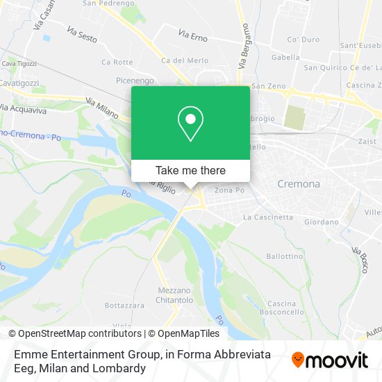 Emme Entertainment Group, in Forma Abbreviata Eeg map