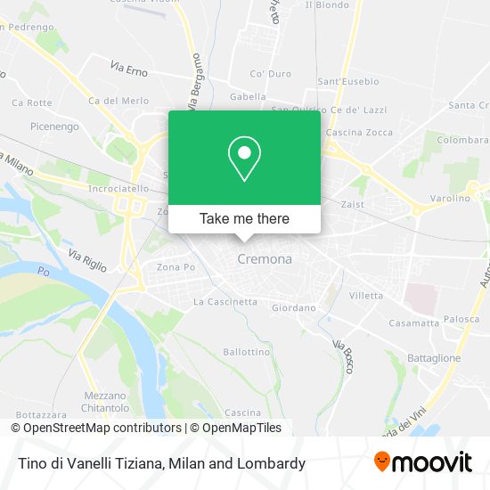 Tino di Vanelli Tiziana map