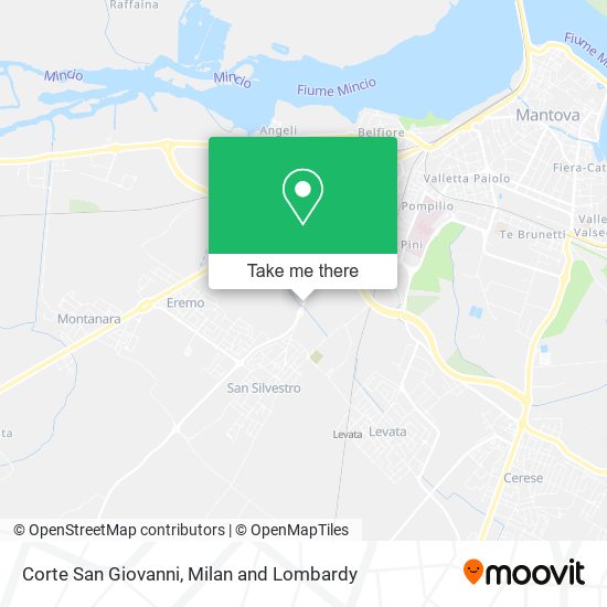Corte San Giovanni map