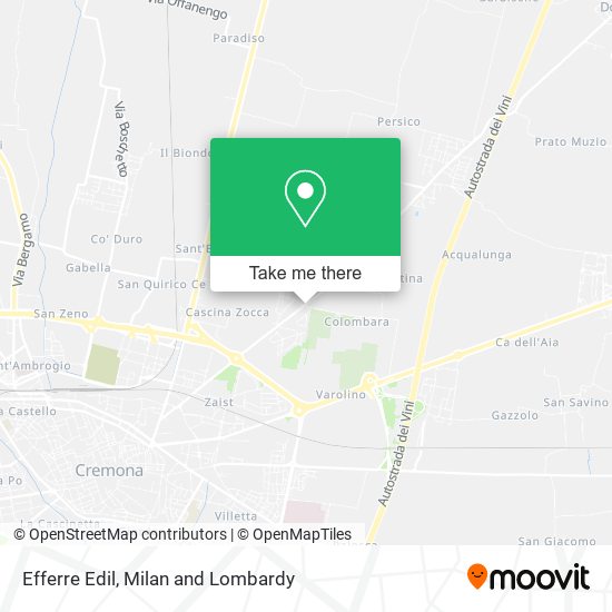 Efferre Edil map