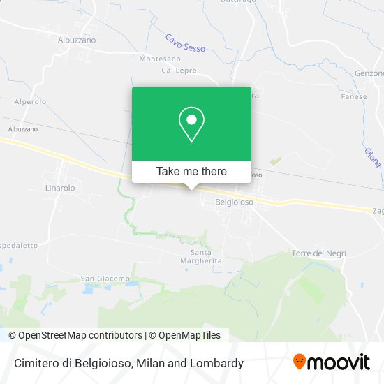 Cimitero di Belgioioso map