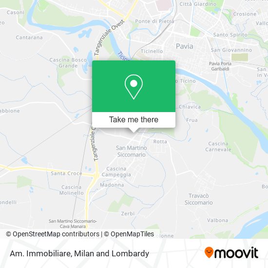 Am. Immobiliare map