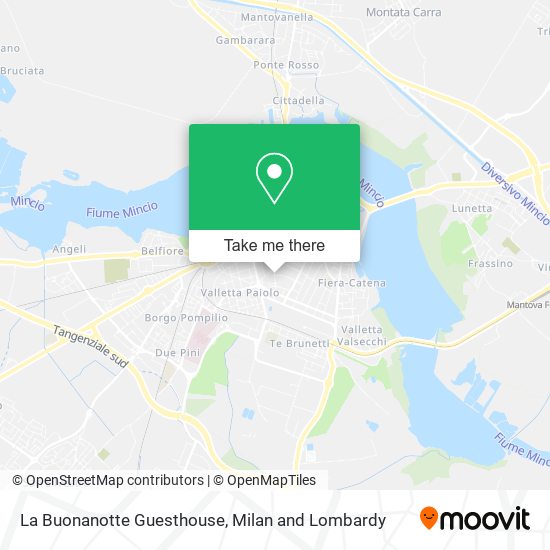 La Buonanotte Guesthouse map