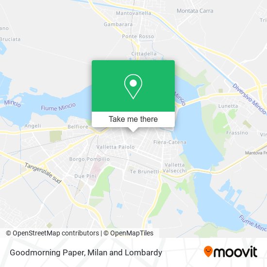 Goodmorning Paper map