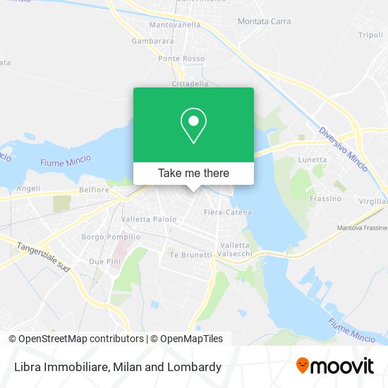 Libra Immobiliare map