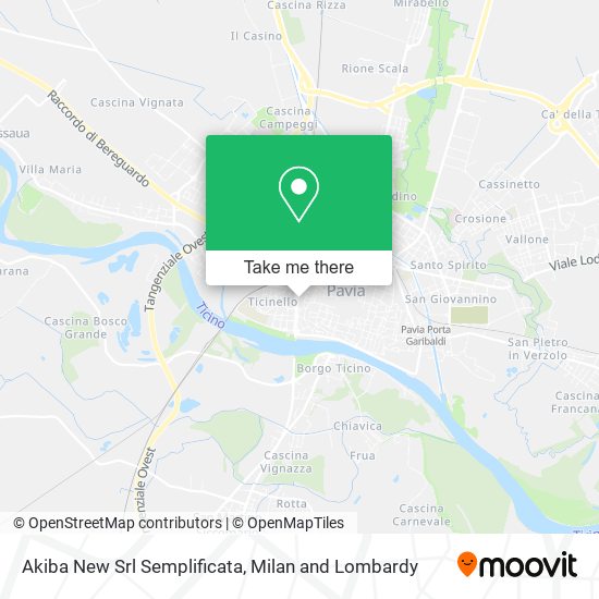 Akiba New Srl Semplificata map