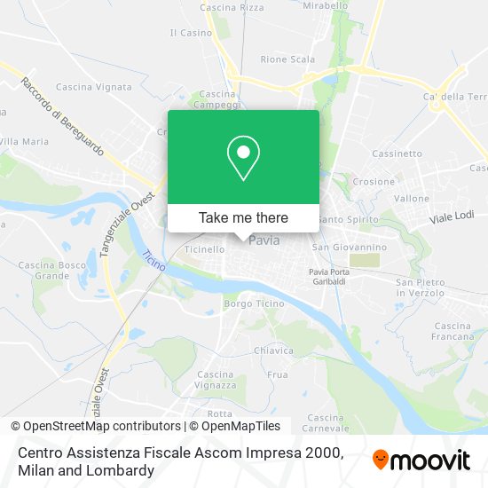 Centro Assistenza Fiscale Ascom Impresa 2000 map