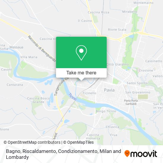 Bagno, Riscaldamento, Condizionamento map