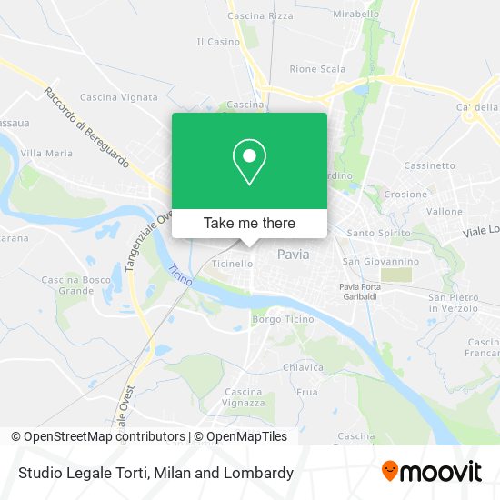 Studio Legale Torti map