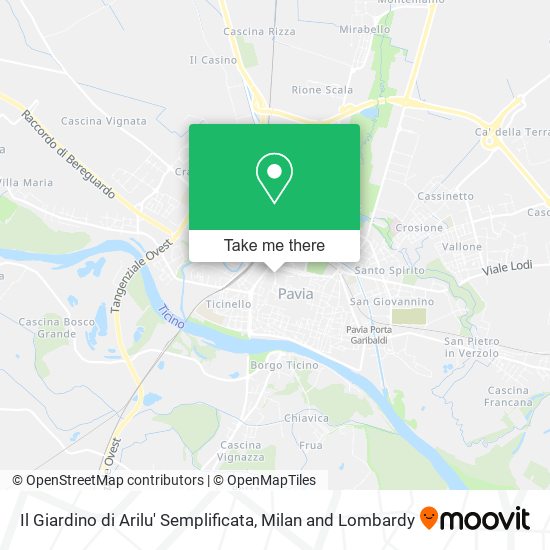 Il Giardino di Arilu' Semplificata map