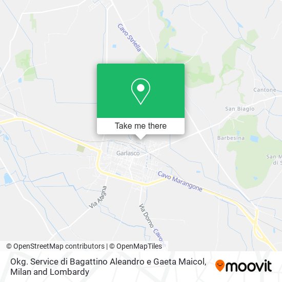 Okg. Service di Bagattino Aleandro e Gaeta Maicol map