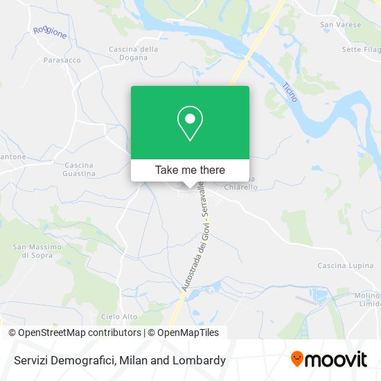Servizi Demografici map