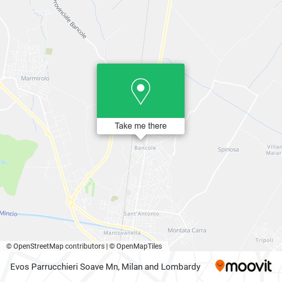 Evos Parrucchieri Soave Mn map