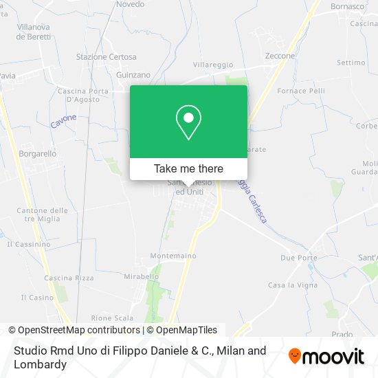 Studio Rmd Uno di Filippo Daniele & C. map