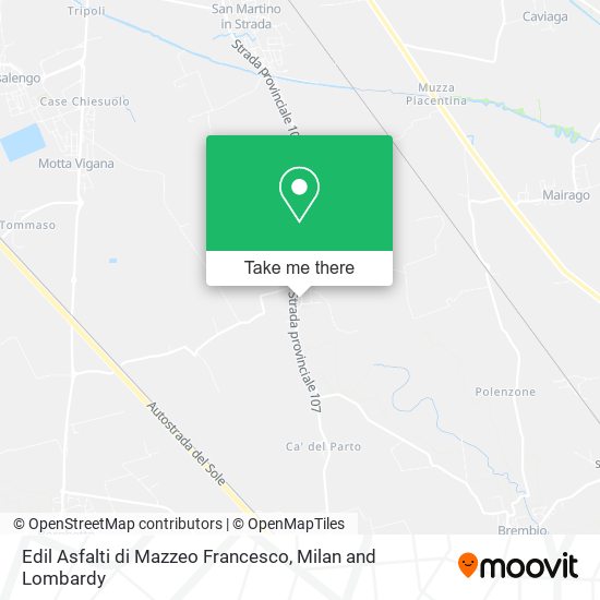 Edil Asfalti di Mazzeo Francesco map