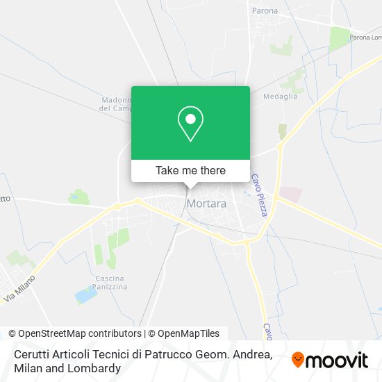 Cerutti Articoli Tecnici di Patrucco Geom. Andrea map