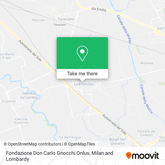 Fondazione Don Carlo Gnocchi Onlus map