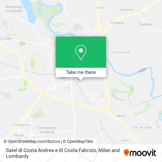 Satel di Costa Andrea e di Costa Fabrizio map