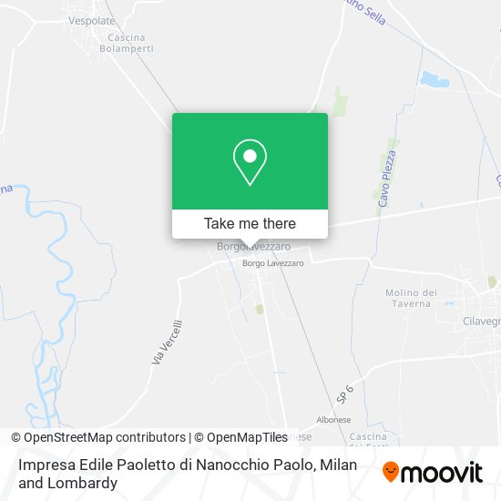 Impresa Edile Paoletto di Nanocchio Paolo map