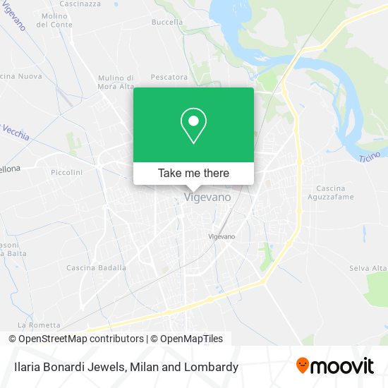 Ilaria Bonardi Jewels map