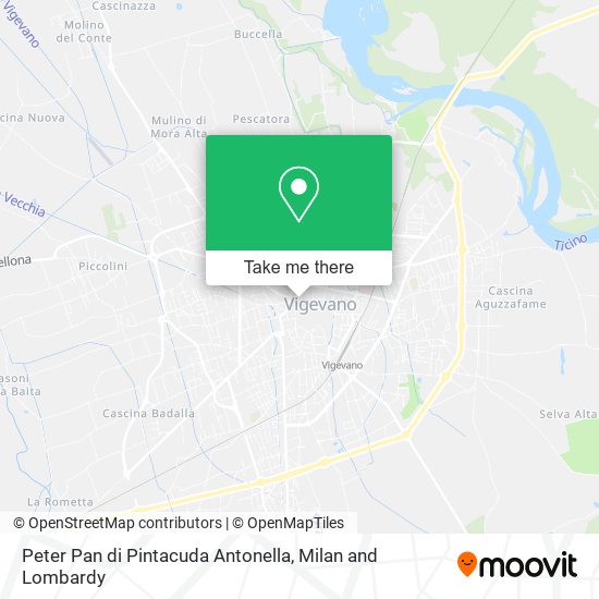 Peter Pan di Pintacuda Antonella map