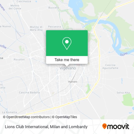 Lions Club International map