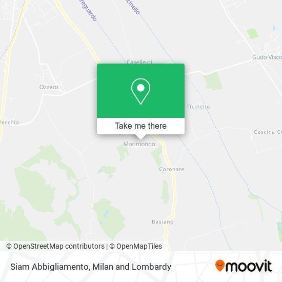 Siam Abbigliamento map