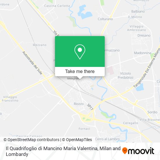 Il Quadrifoglio di Mancino Maria Valentina map