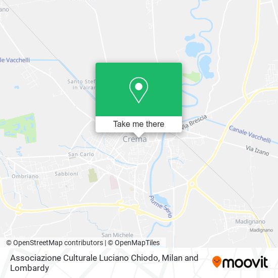 Associazione Culturale Luciano Chiodo map