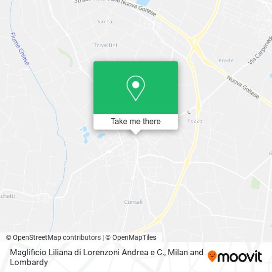 Maglificio Liliana di Lorenzoni Andrea e C. map