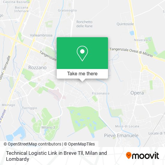Technical Logistic Link in Breve Tll map