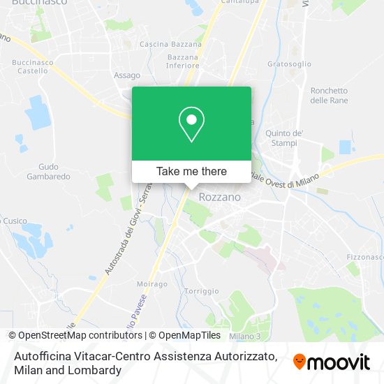 Autofficina Vitacar-Centro Assistenza Autorizzato map