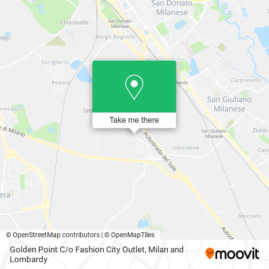 Golden Point C / o Fashion City Outlet map