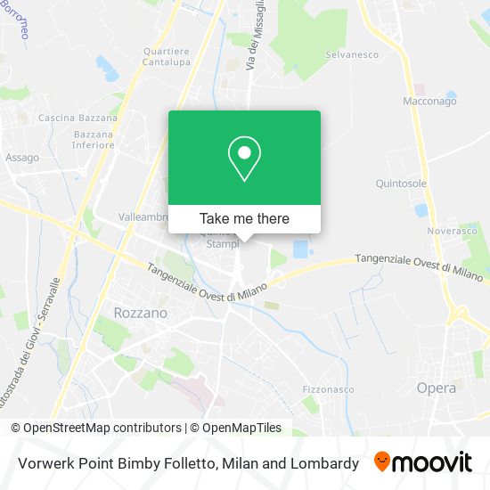 Vorwerk Point Bimby Folletto map