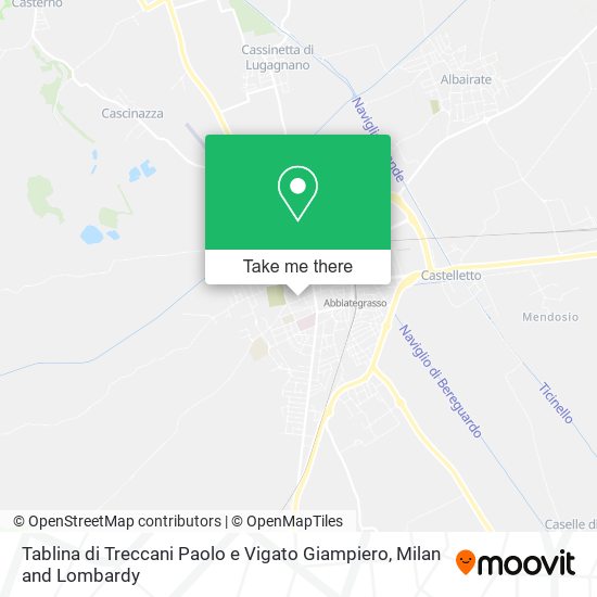 Tablina di Treccani Paolo e Vigato Giampiero map