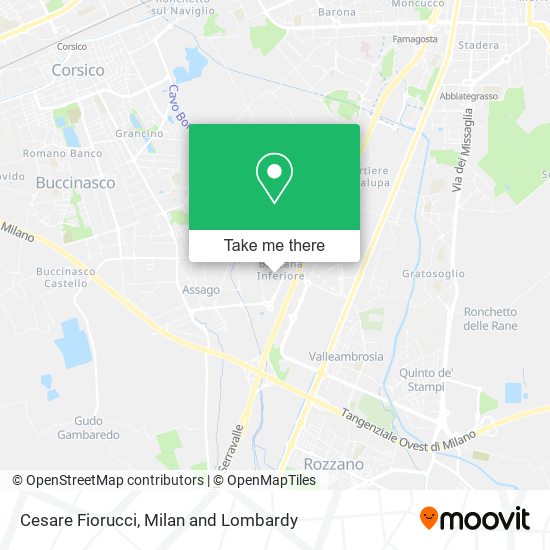 Cesare Fiorucci map