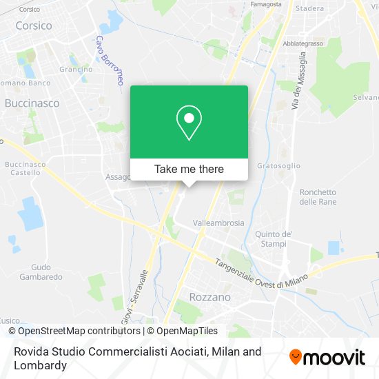 Rovida Studio Commercialisti Aociati map