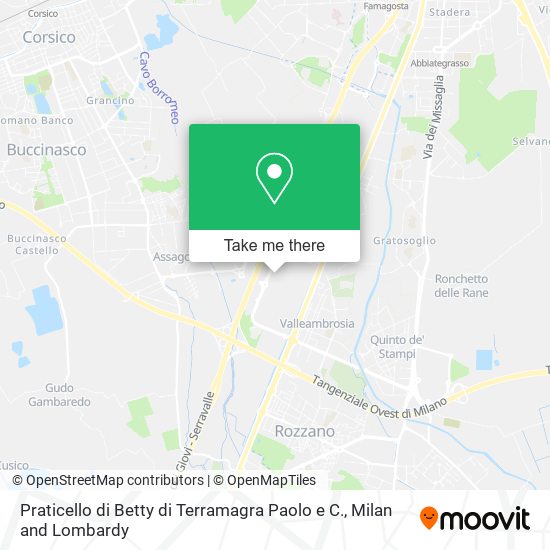 Praticello di Betty di Terramagra Paolo e C. map