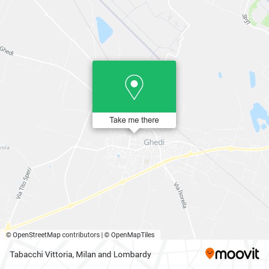 Tabacchi Vittoria map