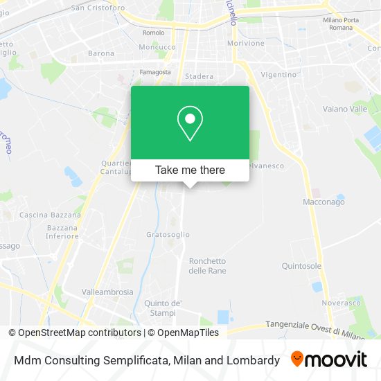 Mdm Consulting Semplificata map