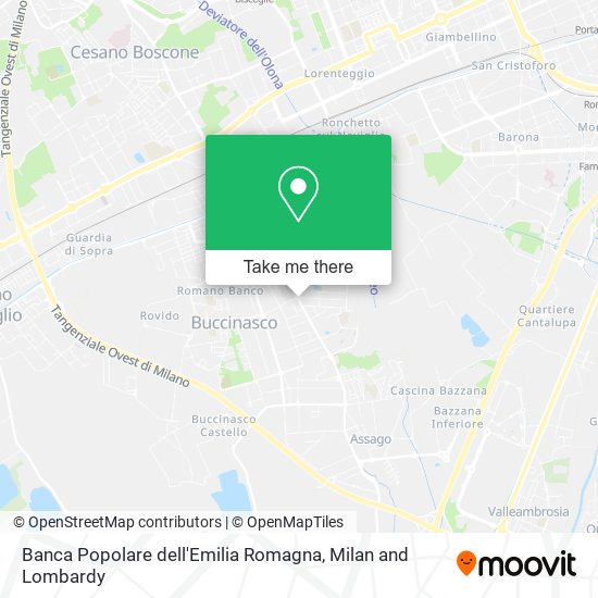 Banca Popolare dell'Emilia Romagna map
