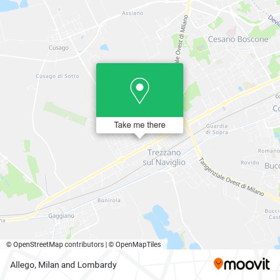 Allego map