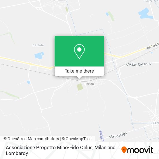 Associazione Progetto Miao-Fido Onlus map