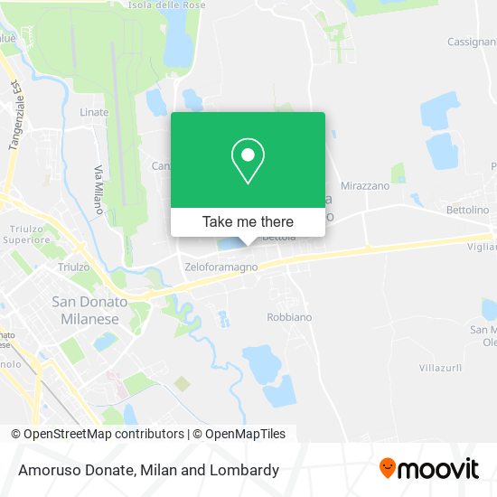 Amoruso Donate map